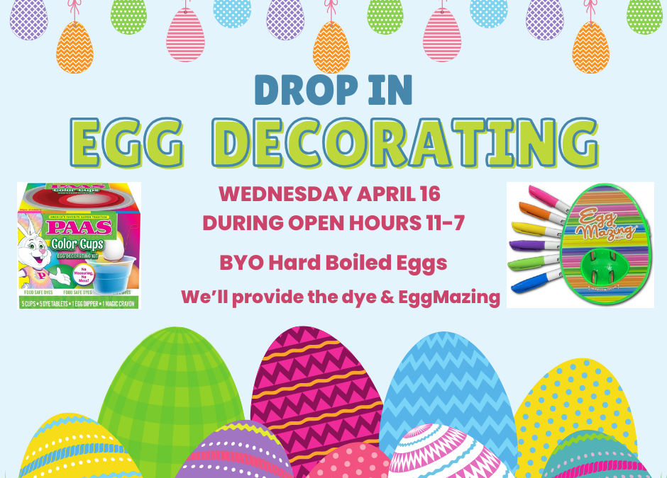 Drop-in Egg Decorating